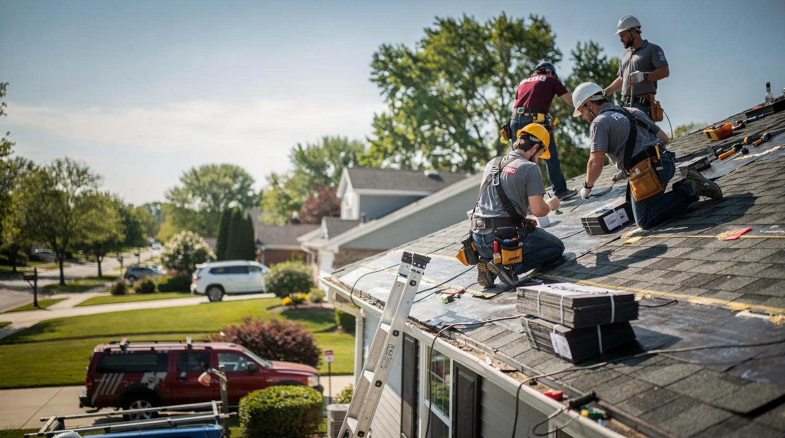 Roof Repair in Aledo, IL around you